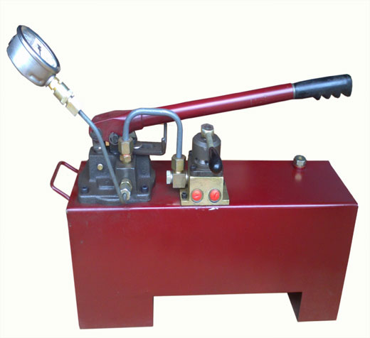 Hydraulic Hand Pump and 10T Hydraulic Ram Cylinder Jack,2 Speed Power Pack  Hose Coupler Hydraulic Oip Pump Hand Operated Pump Hydraulic Hand Pump